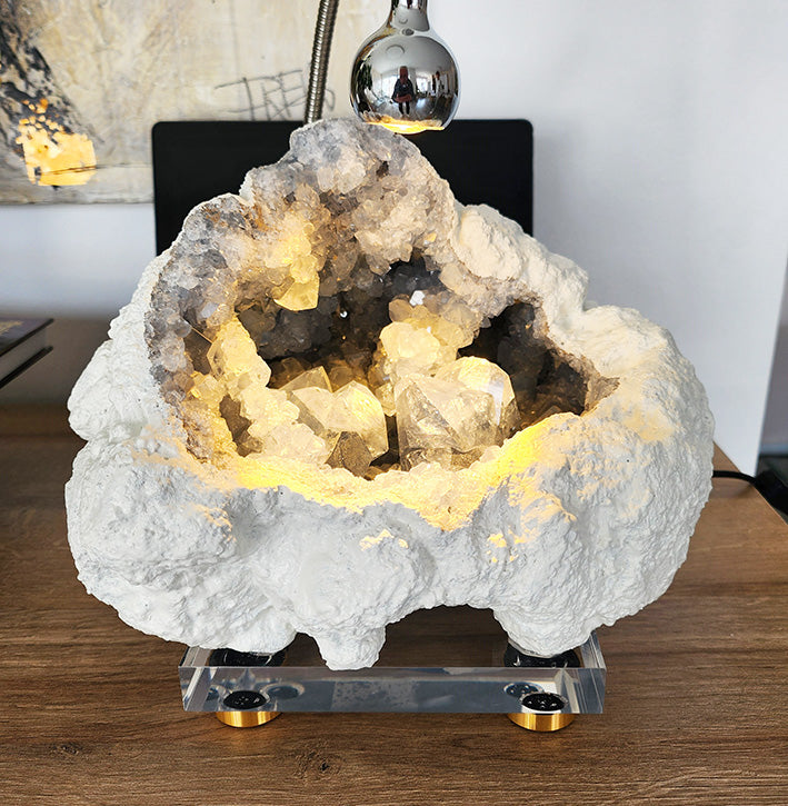 Coelestin der Stein der Harmonie, Optimismus und Tatkraft